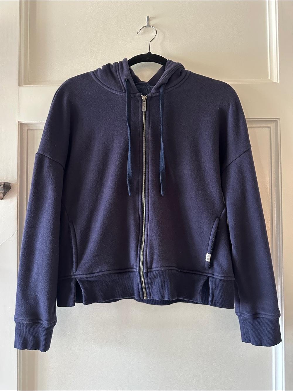 UGG Navy Plush-Lined Jacket
